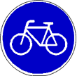 Zeichen 237 "Radfahrer" (Radweg)